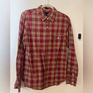 J Crew Slim Fit Men’s Flannel Shirt
